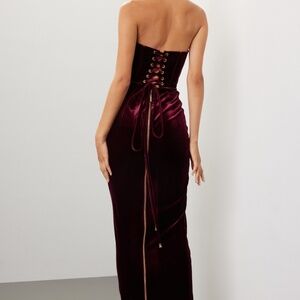 Bronx and Banco Florentina Corset Gown in Scarlet, S